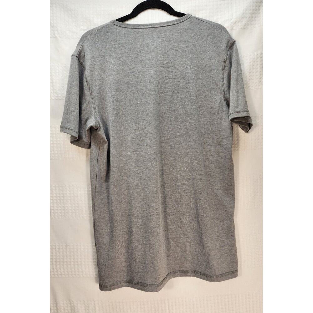 Cuddl Duds Shirt Mens Small Gray Tshirt Short Sleeve Super Stretch Athletic - Picture 6 of 6